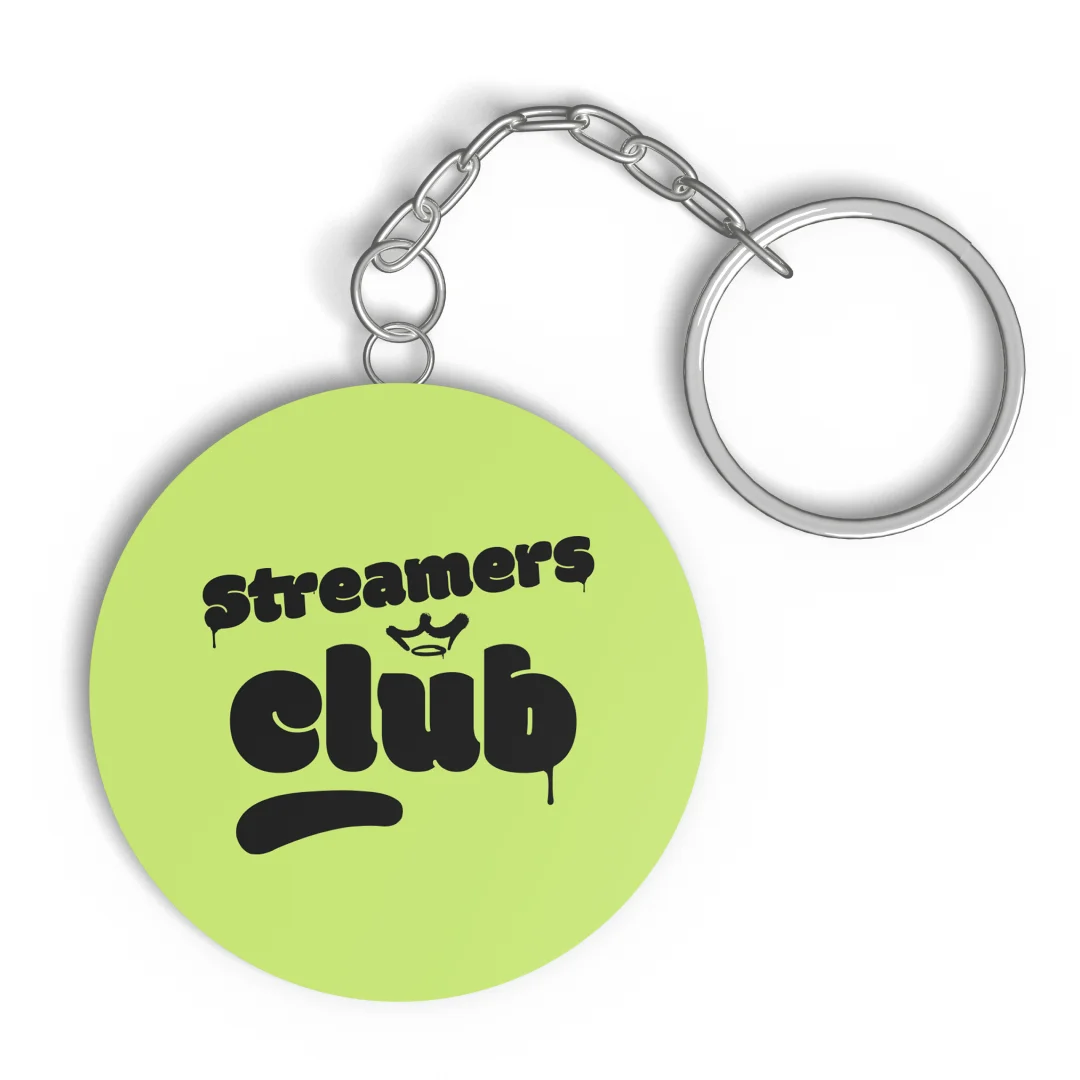 Chaveiro Personalizado de Streamers Club