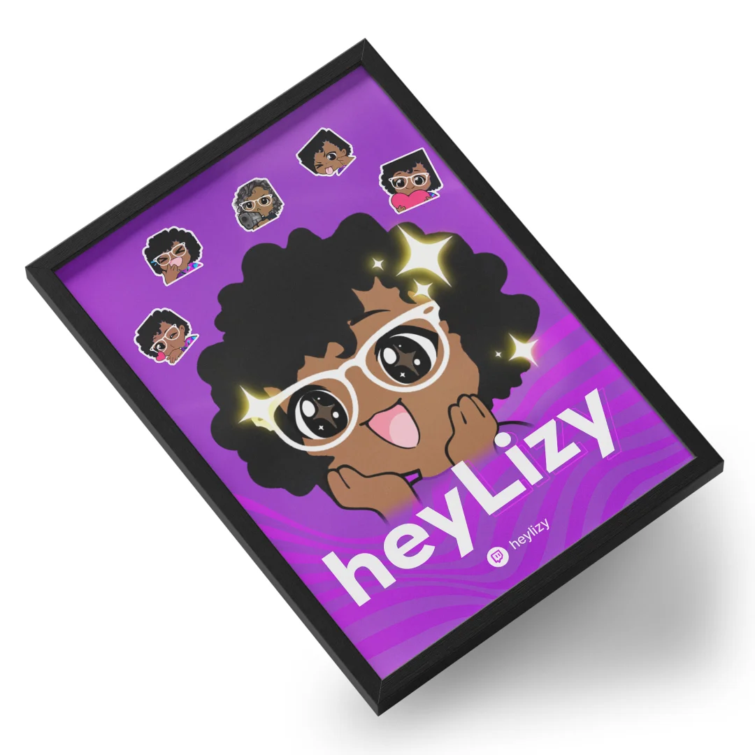 Quadro A3 personalizado de Lizy