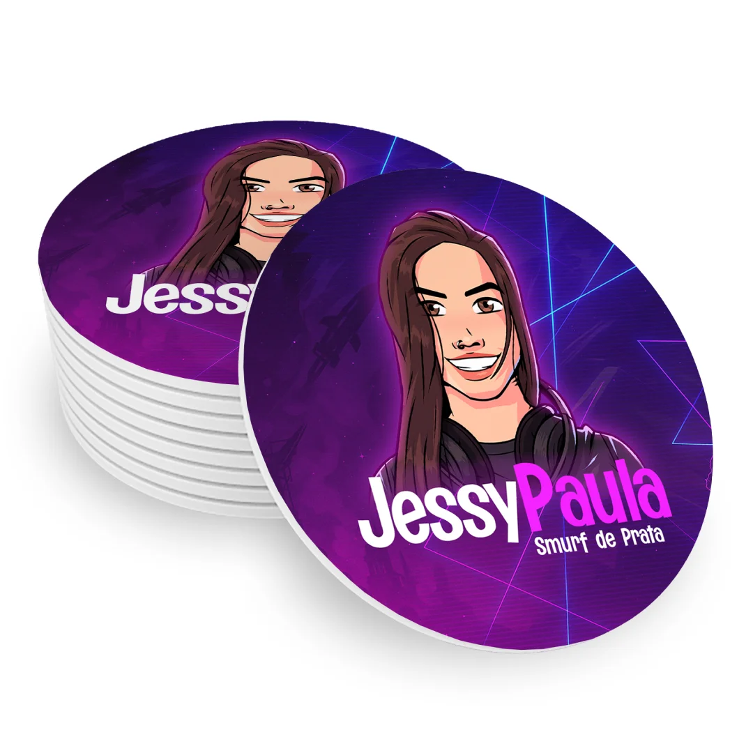Porta-copos personalizado de jessypaula