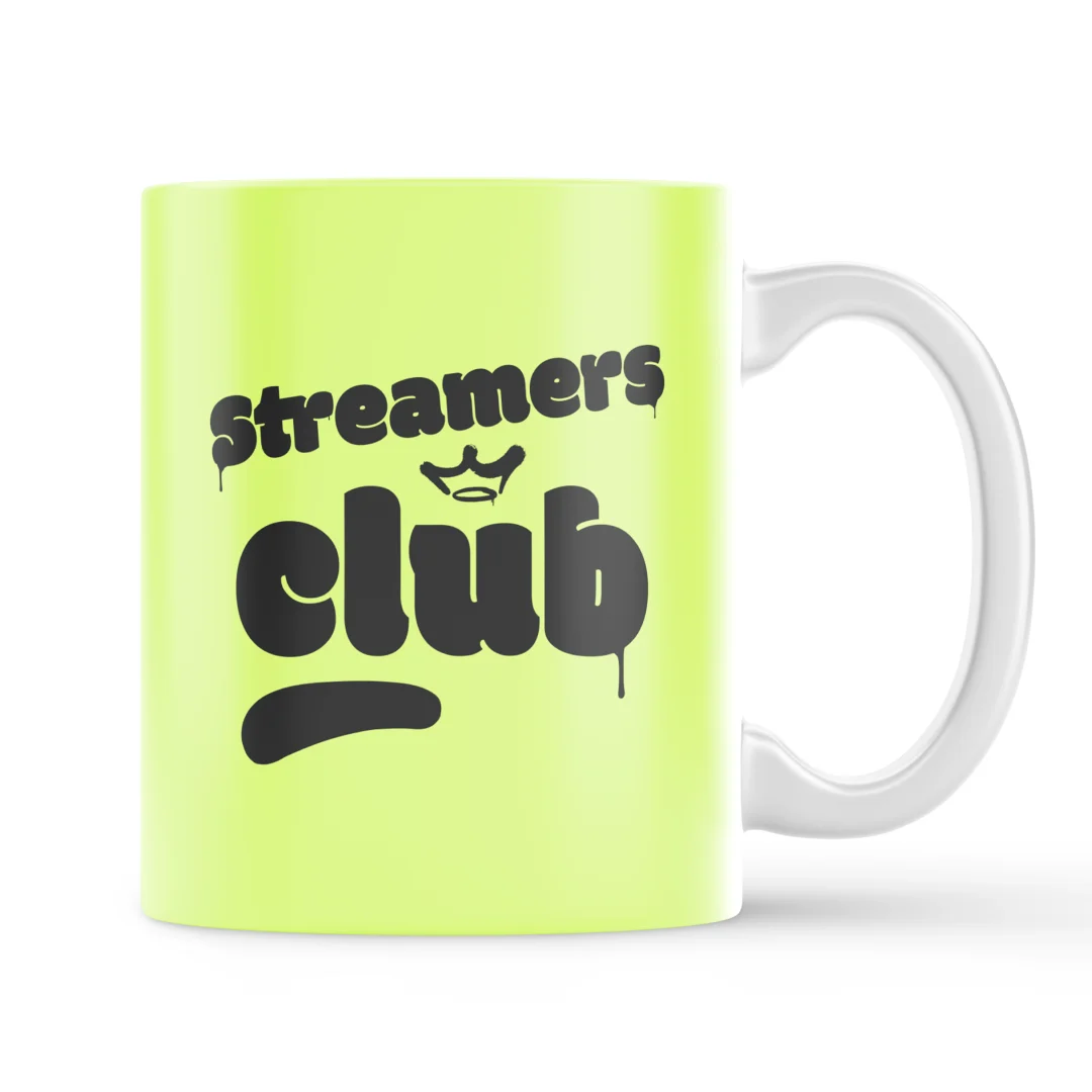 Caneca Personalizada de Streamers Club