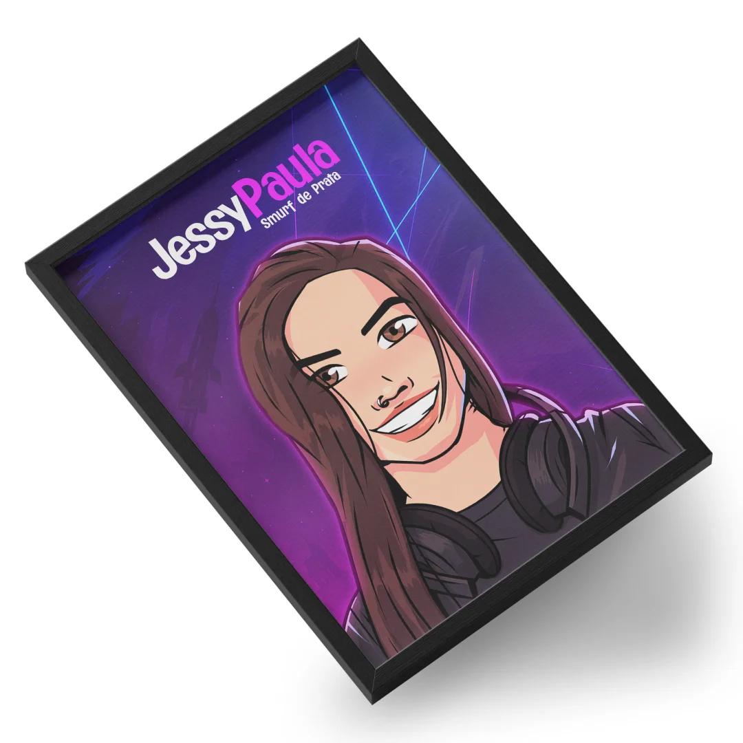 Quadro A3 personalizado de jessypaula