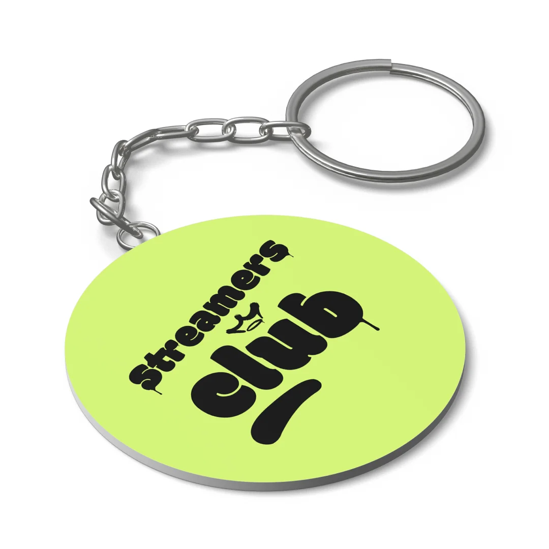 Chaveiro Personalizado de Streamers Club
