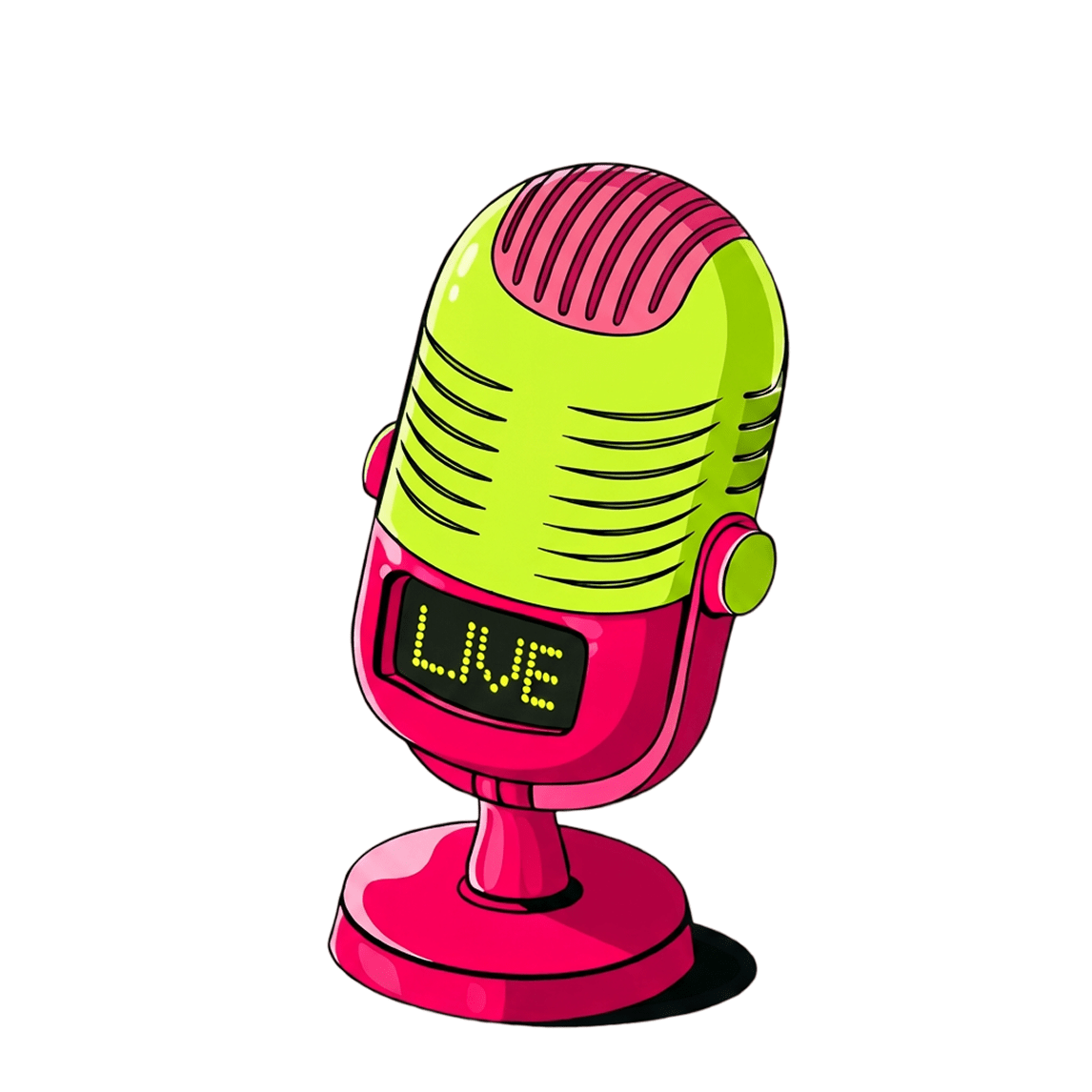 Ilustração de viewer assistindo à live e acumulando pontos
