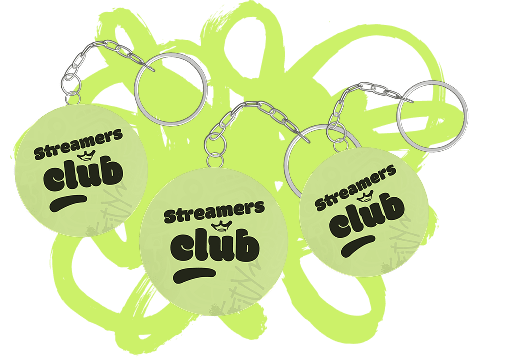 Chaveiros da StreamersClub
